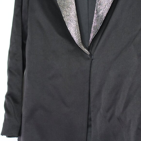Alice + Olivia Eve Embellished Lapel Blazer Size Xtra Small - Picture 8 of 16